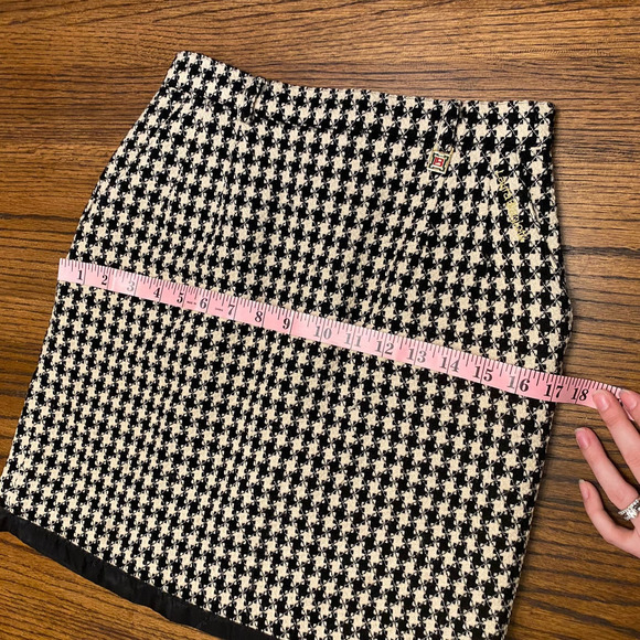 Laura Biagiotti Golf Vintage Herringbone Women's sz XS Classy Academia Old Money - Picture 12 of 14